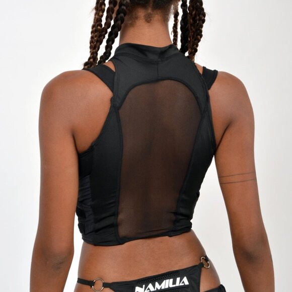 Namilia Corset Tactical Top Black Medium - Picture 3 of 8